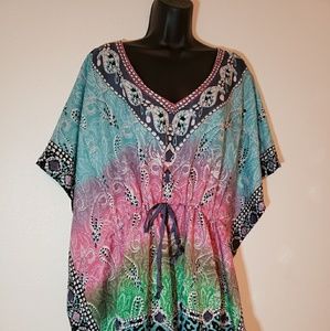 Beautiful drawstring tunic top